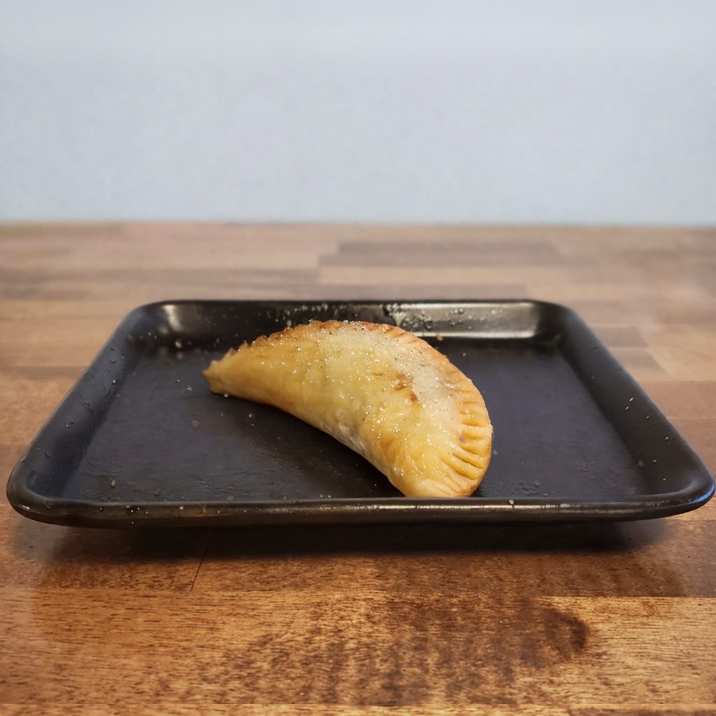 Blueberry Attack Fried Pie.
