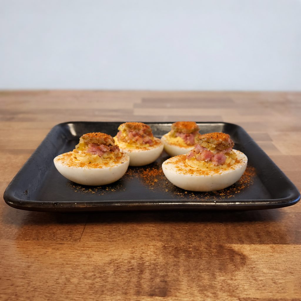 Better Than Your Mom's Deviled Eggs.
